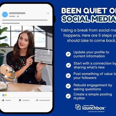 A smartphone screen showing a social-media post.