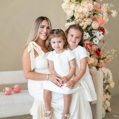 Mothers spending time with their children.