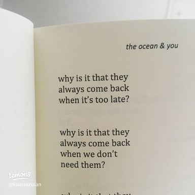 An open book displaying lines of poetry