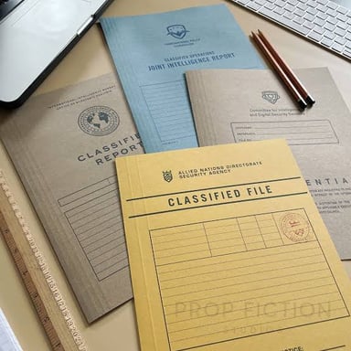 A fictional intelligence file using a codename instead of a person’s real name.