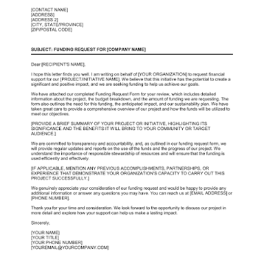 Several written requests for assistance on a project.