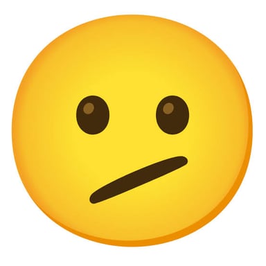 The sideways emoticon :-) uses the colon dots as eyes.