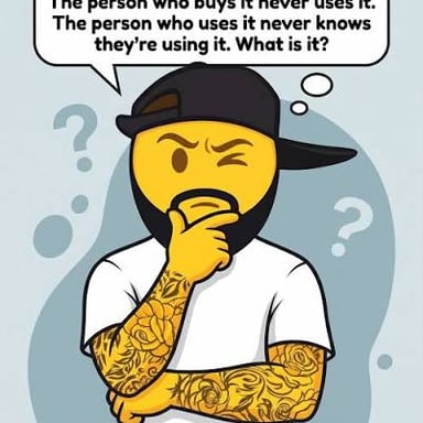 A person pausing thoughtfully before giving an answer