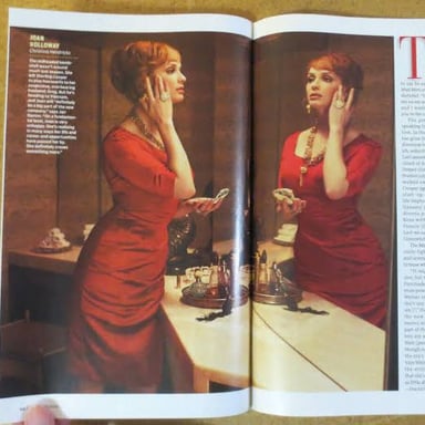 A promotional image for the television series Mad Men