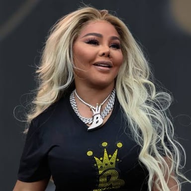 Portrait of rapper Lil Kim
