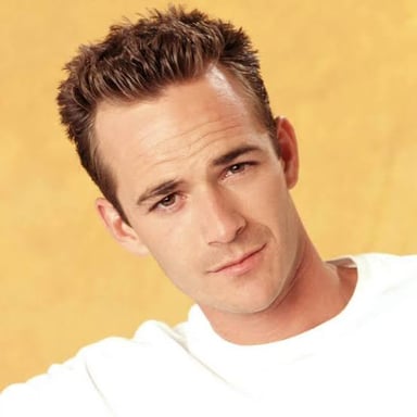 Actor Luke Perry, known for playing Dylan McKay on Beverly Hills, 90210.