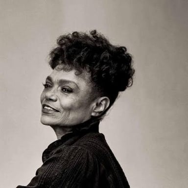 A portrait of singer and actress Eartha Kitt