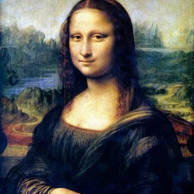Leonardo da Vinci’s Mona Lisa, a portrait of a seated woman