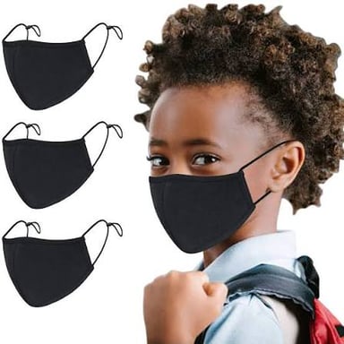 A face mask designed to cover the mouth and nose