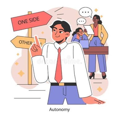 A person looking confident and resolved, illustrating an unwavering stance.