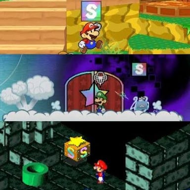A video game menu showing a saved game file.