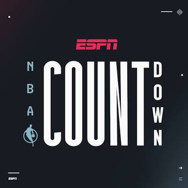 ESPN branding associated with NBA Countdown