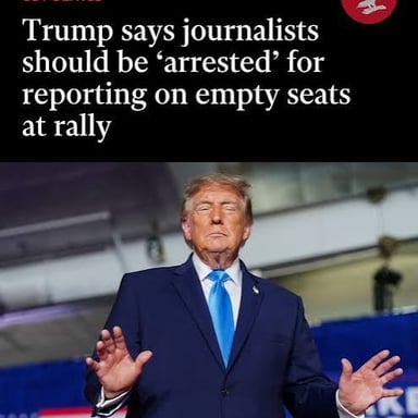 An event with many empty seats, suggesting that it has failed to attract an audience.