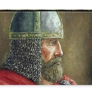 Portrait or historical depiction of Olaf I of Norway
