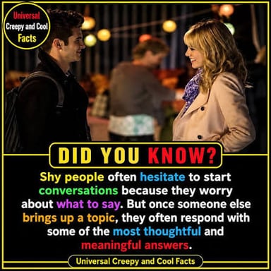 Two people talking, with one making an indirect suggestion.