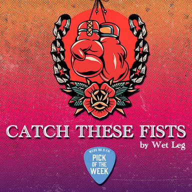 Artwork for Wet Leg’s single “Catch These Fists”