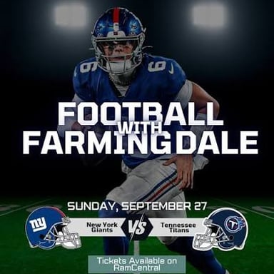 The New York Giants and Tennessee Titans, teams that compete in the NFL.