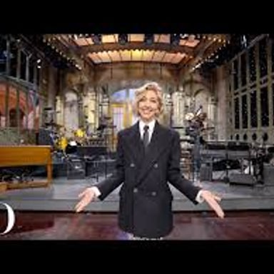 The Saturday Night Live stage set in Studio 8H, where the live sketch-comedy show is performed.