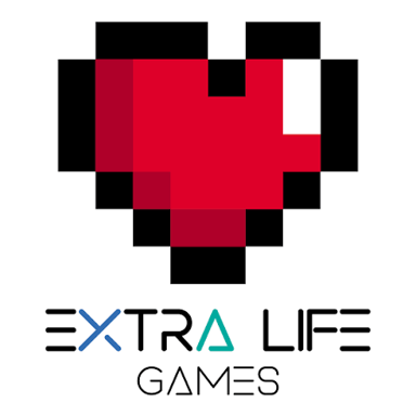 A video game screen displays an extra-life icon.