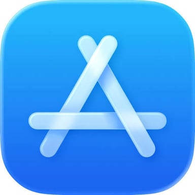 The App Store icon displayed on an iPhone.