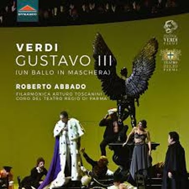 A baritone performing an aria from Verdi’s opera Un ballo in maschera.