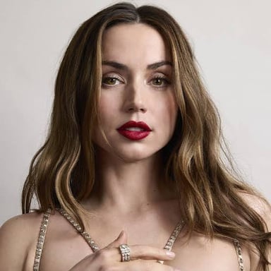 Ana de Armas promoting or appearing in the film Ballerina.