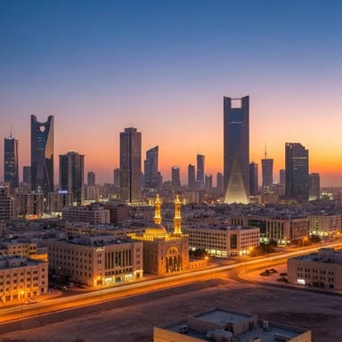 A view of Riyadh, the capital of Saudi Arabia.