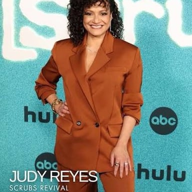 Judy Reyes as nurse Carla Espinosa in the television sitcom Scrubs.