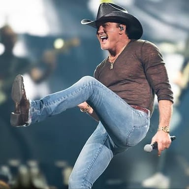 Tim McGraw performing onstage