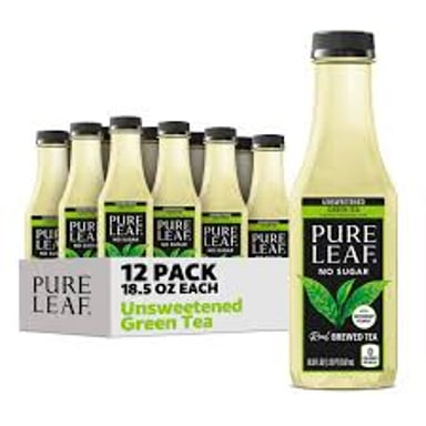 Bottles of Pure Leaf ready-to-drink iced tea.