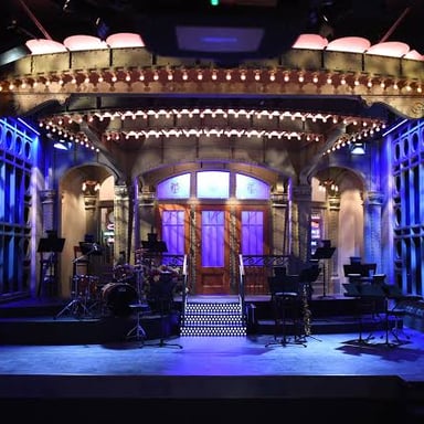 The Studio 8H set used for Saturday Night Live performances.