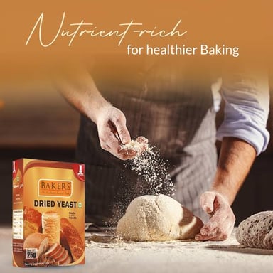 Yeast used to ferment bread dough and help it rise.