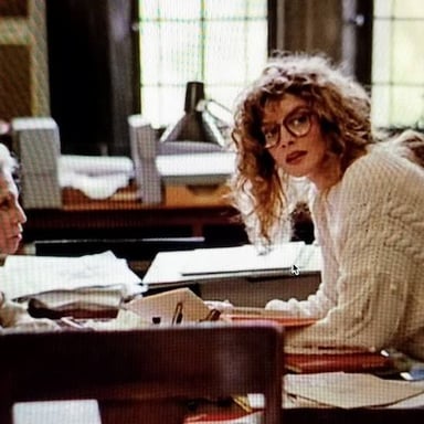 Rene Russo in a scene from the film “Major League.”