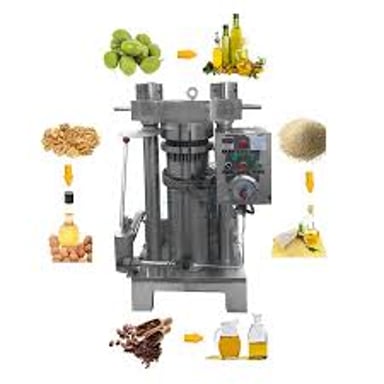 Olives being pressed during olive oil production