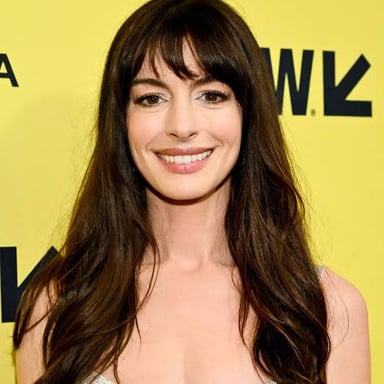 Actor Anne Hathaway.