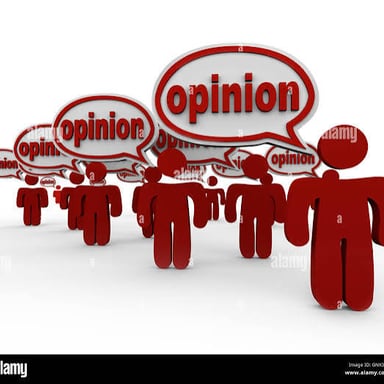 A person speaking in a conversation, representing the phrase “I say.”