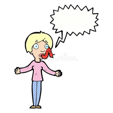 A speech bubble containing the word “Lies!”