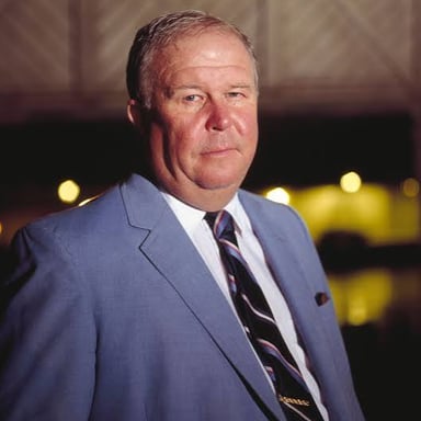 Portrait of American actor Ned Beatty.