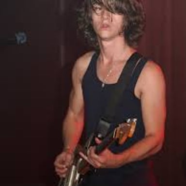 Alex Turner, lead singer of Arctic Monkeys, performing onstage.