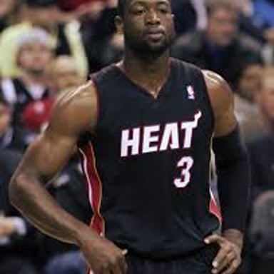 Dwyane Wade, the former Miami Heat basketball star.