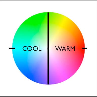 A range of colored swatches illustrating different hues.