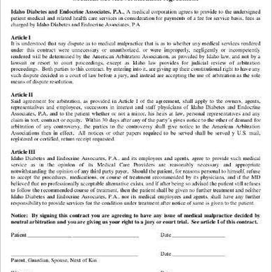 A legal document representing formal legalese