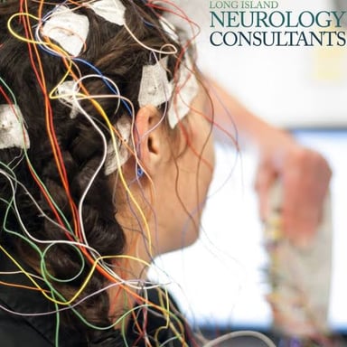 An EEG setup recording brain activity through electrodes placed on the scalp.