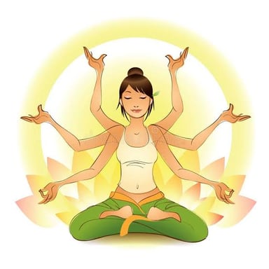 A person with a soft, symbolic glow suggesting a surrounding atmosphere or impression.