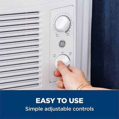 A General Electric air conditioner.