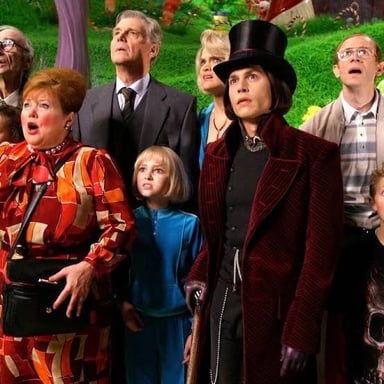 Willy Wonka, the eccentric chocolatier from Charlie and the Chocolate Factory.