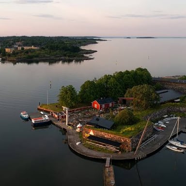 A view of Helsinki on Finland’s Baltic Sea coast.