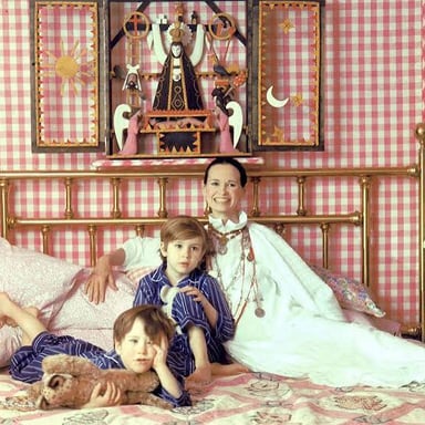 Gloria Vanderbilt and Anderson Cooper pictured together.