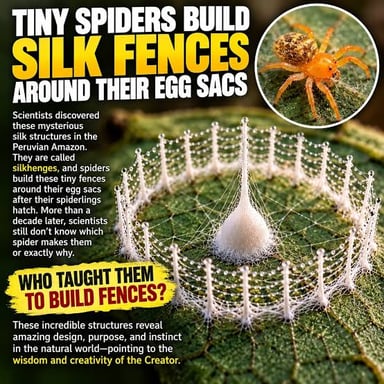 A silk spider egg sac containing eggs.