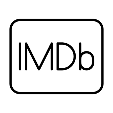 The IMDb logo associated with an online movie and television database.